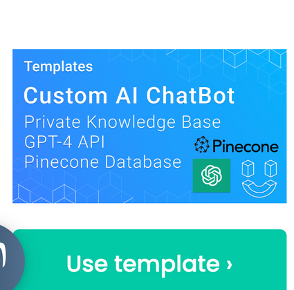 Cover image for An AI-Powered Chatbot with ChatGPT (previous version)